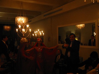 danza dei candelabri - grande seratra a la maison - agrigento in vetrina expo a roma